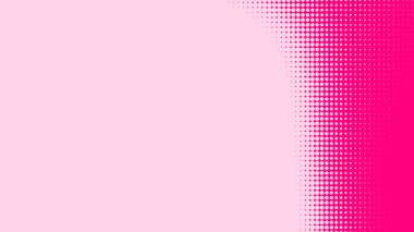 Nokta pembe desenli doku arkaplanı. Soyut illüstrasyon pop sanat yarım ton ve retro tarzı. yaratıcı tasarım sevgililer günü konsepti,