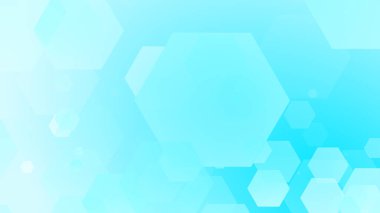 Altıgen geometrik beyaz desen parlak sağlık ve teknoloji geçmişi. Soyut grafik dijital gelecek bilim konsept tasarımı.