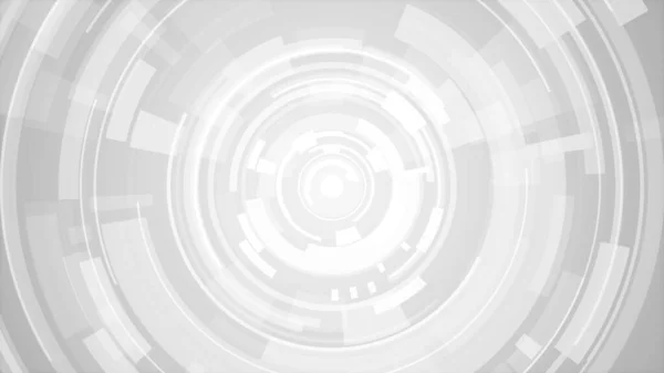 Circle white gray bright technology Hi-tech background. Abstract graphic digital future concept design.