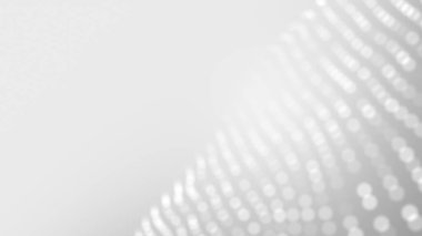 Nokta beyaz dalgalı ışık teknolojisi dokusu arka plan. Soyut büyük veri dijital konsepti. 3d oluşturma.