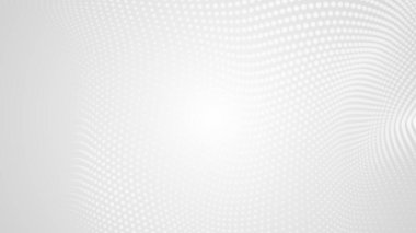 Nokta beyaz dalgalı ışık teknolojisi dokusu arka plan. Soyut büyük veri dijital konsepti. 3d oluşturma.