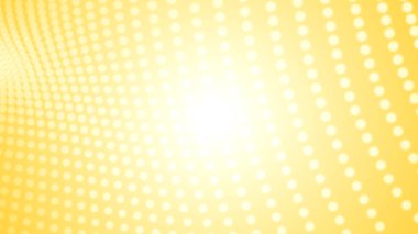 Soyut nokta beyaz sarı renk dalgası desenli ekran ışık eğimli doku arka planına yol açtı. Teknoloji büyük veri dijital konsepti. 3d oluşturma.