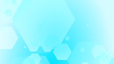 Altıgen geometrik beyaz desen parlak sağlık ve teknoloji geçmişi. Soyut grafik dijital gelecek bilim konsept tasarımı.