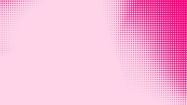 Nokta pembe desenli doku arkaplanı. Soyut illüstrasyon pop sanat yarım ton ve retro tarzı. yaratıcı tasarım sevgililer günü konsepti,