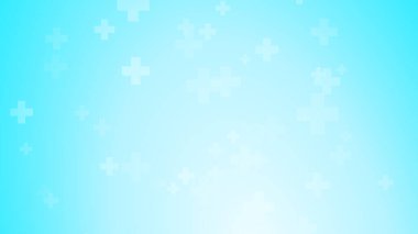 Tıbbi sağlık mavi şablon geçmişi. Soyut sağlık teknolojisi ve bilim konsepti.