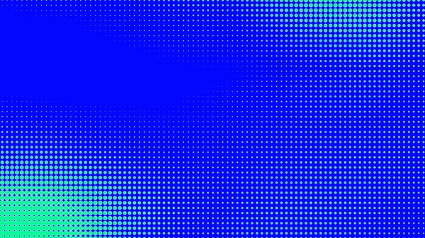 Dots Féltónusú Zöld Kék Színű Minta Gradiens Textúra Technológia Digitális — Stock Fotó