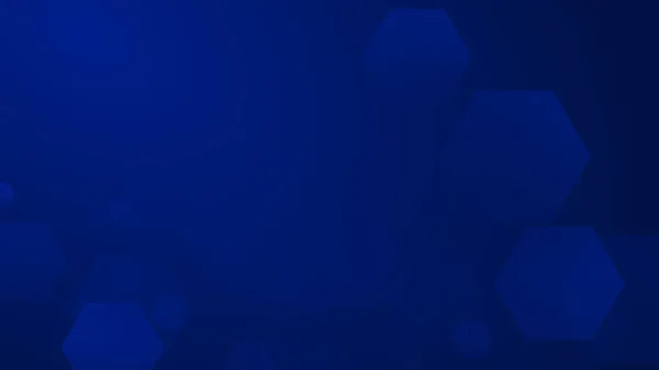 Hexagon Geometriska Blå Mönster Teknik Högteknologisk Mörk Bakgrund Abstrakt Grafisk — Stockfoto