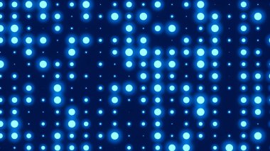 Nokta beyaz desenli ekran ışık eğimli doku arka planına öncülük etti. Soyut teknoloji büyük veri dijital arkaplanı. 3d oluşturma.