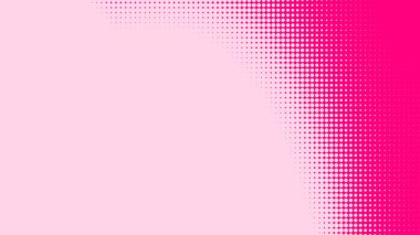 Nokta pembe desenli doku arkaplanı. Soyut illüstrasyon pop sanat yarım ton ve retro tarzı. yaratıcı tasarım sevgililer günü konsepti,
