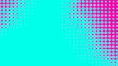 Noktalar yarım ton yeşil pembe renk desenli, teknolojik dijital arka planlı. Noktalar, yaz arkaplanlı sanat çizgi romanları.. 