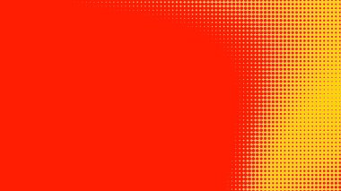 Noktalar yarım ton turuncu sarı renk desenli, teknolojik dijital arkaplanlı. Noktalar, yaz arkaplanlı sanat çizgi romanları.. 