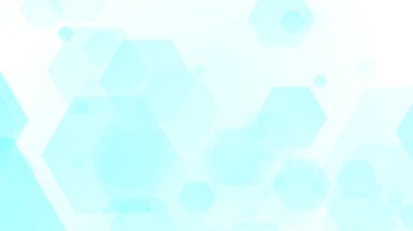 Altıgen geometrik beyaz desen parlak sağlık ve teknoloji geçmişi. Soyut grafik dijital gelecek bilim konsept tasarımı.