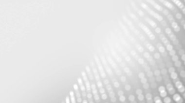 Nokta beyaz dalgalı ışık teknolojisi dokusu arka plan. Soyut büyük veri dijital konsepti. 3d oluşturma.