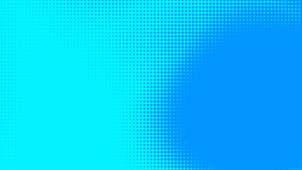 Puntini Mezzitoni Blu Texture Gradiente Modello Colore Con Tecnologia Sfondo — Foto Stock