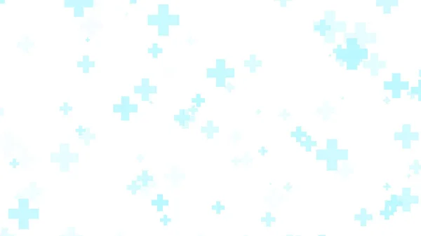 Медицинское Здоровье Синий Крест Рисунок Белого Фона Абстрактная Концепция Медицинских — стоковое фото