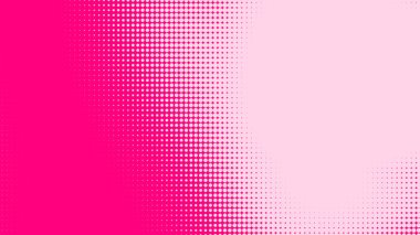 Nokta pembe desenli doku arkaplanı. Soyut illüstrasyon pop sanat yarım ton ve retro tarzı. yaratıcı tasarım sevgililer günü konsepti,