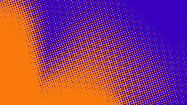 Abstraktní Tečka Polotón Oranžové Fialové Barvy Vzor Gradient Textury Pozadí — Stock fotografie