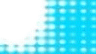 Noktalar yarım ton beyaz mavi renk desenli, teknolojik dijital arka planlı. Noktalar, yaz arkaplanlı sanat çizgi romanları.. 