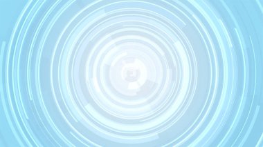 Daire şeklinde beyaz mavi parlak teknoloji yüksek teknoloji. Soyut grafik dijital gelecek konsept tasarımı.