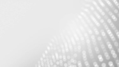 Nokta beyaz dalgalı ışık teknolojisi dokusu arka plan. Soyut büyük veri dijital konsepti. 3d oluşturma.