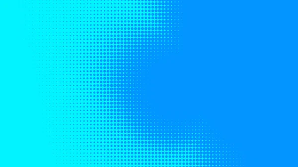 Tečky Polotón Modrá Barva Vzor Gradient Textura Technologií Digitální Pozadí — Stock fotografie