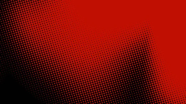 Soyut nokta yarım ton kırmızı siyah renk desenli doku arkaplanı. Grafikler için kullanılan pop sanat çizgi roman tarzı.