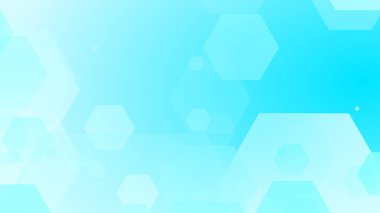 Altıgen geometrik beyaz desen parlak sağlık ve teknoloji geçmişi. Soyut grafik dijital gelecek bilim konsept tasarımı.