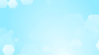 Altıgen geometrik beyaz desen parlak sağlık ve teknoloji geçmişi. Soyut grafik dijital gelecek bilim konsept tasarımı.