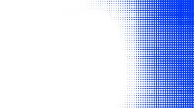Noktalar yarım ton beyaz mavi renk desenli, teknolojik dijital arka planlı. Noktalar, yaz arkaplanlı sanat çizgi romanları.. 