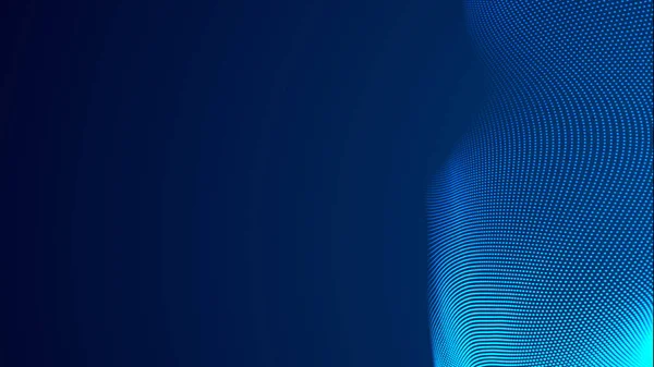 Fondo Textura Degradado Pantalla Luz Onda Azul Punto Tecnología Abstracta —  Fotos de Stock