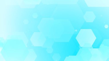 Altıgen geometrik beyaz desen parlak sağlık ve teknoloji geçmişi. Soyut grafik dijital gelecek bilim konsept tasarımı.