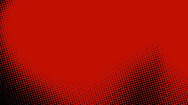 Soyut nokta yarım ton kırmızı siyah renk desenli doku arkaplanı. Grafikler için kullanılan pop sanat çizgi roman tarzı.