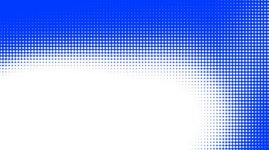 Noktalar yarım ton beyaz mavi renk desenli, teknolojik dijital arka planlı. Noktalar, yaz arkaplanlı sanat çizgi romanları.. 