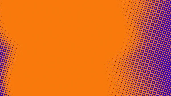 Abstract dot halftone orange purple colors pattern gradient texture background. Used for graphics summer pop art comics style.