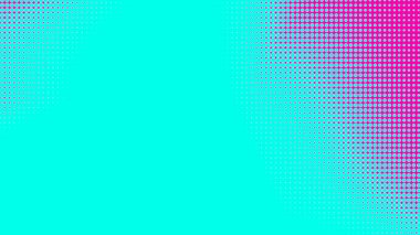 Noktalar yarım ton yeşil pembe renk desenli, teknolojik dijital arka planlı. Noktalar, yaz arkaplanlı sanat çizgi romanları.. 