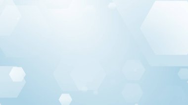 Altıgen geometrik beyaz desen parlak sağlık ve teknoloji geçmişi. Soyut grafik dijital gelecek bilim konsept tasarımı.