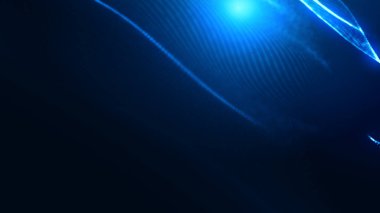Nokta mavi dalga ışık ekran gradyan doku arkaplanı. Soyut ai teknolojisi büyük veri dijital arkaplanı. 3d oluşturma.