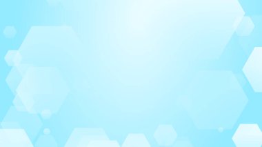 Altıgen geometrik beyaz desen parlak sağlık ve teknoloji geçmişi. Soyut grafik dijital gelecek bilim konsept tasarımı.