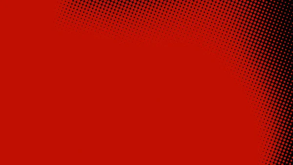 Streszczenie Kropka Pół Tonu Czerwony Czarny Kolor Wzór Gradientowy Tekstury — Zdjęcie stockowe
