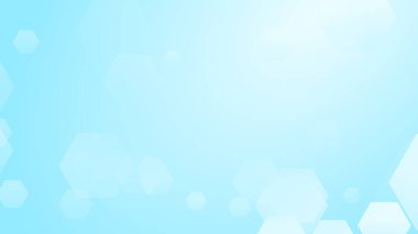 Altıgen geometrik beyaz desen parlak sağlık ve teknoloji geçmişi. Soyut grafik dijital gelecek bilim konsept tasarımı.