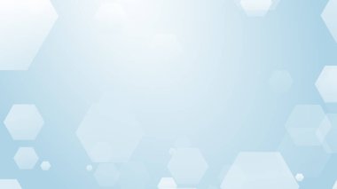 Altıgen geometrik beyaz desen parlak sağlık ve teknoloji geçmişi. Soyut grafik dijital gelecek bilim konsept tasarımı.