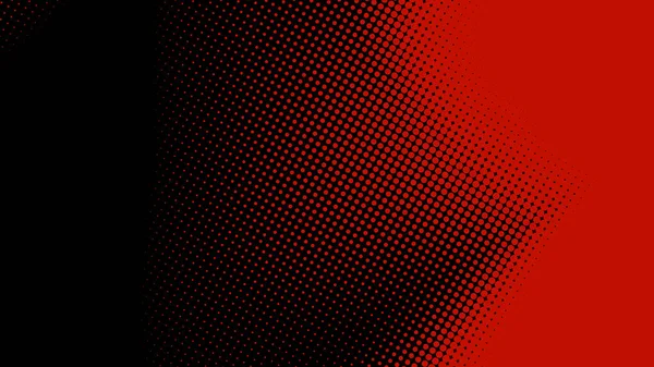 Abstract Dot Halftone Red Black Color Pattern Gradient Texture Background — Stock Photo, Image