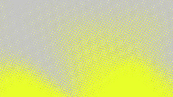 Ponto Abstrato Meio Tom Amarelo Cor Cinza Padrão Gradiente Textura — Fotografia de Stock