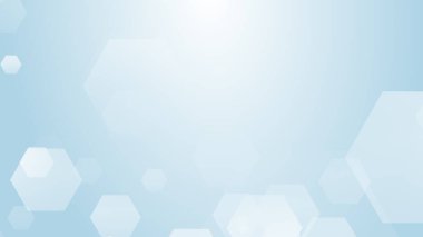 Altıgen geometrik beyaz desen parlak sağlık ve teknoloji geçmişi. Soyut grafik dijital gelecek bilim konsept tasarımı.