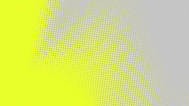 Soyut nokta yarım ton sarı gri renk desenli doku arkaplanı. Grafikler için kullanılan pop sanat çizgi roman tarzı.