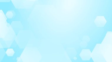 Altıgen geometrik beyaz desen parlak sağlık ve teknoloji geçmişi. Soyut grafik dijital gelecek bilim konsept tasarımı.