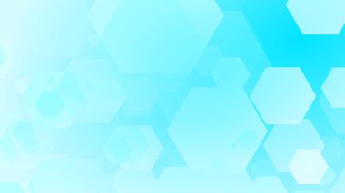 Altıgen geometrik beyaz desen parlak sağlık ve teknoloji geçmişi. Soyut grafik dijital gelecek bilim konsept tasarımı.