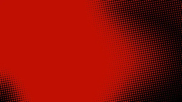 Resumen Punto Medio Tono Rojo Negro Patrón Gradiente Textura Fondo —  Fotos de Stock