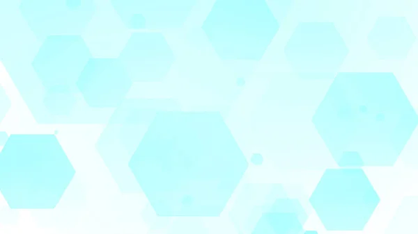 Šestiúhelník Geometrický Bílý Modrý Vzor Jasné Lékařské Technologické Zázemí Zdravotní — Stock fotografie