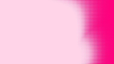 Nokta pembe desenli doku arkaplanı. Soyut illüstrasyon pop sanat yarım ton ve retro tarzı. yaratıcı tasarım sevgililer günü konsepti,